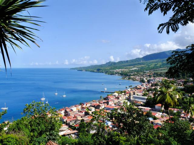 Panorama Bay Saint-Pierre Martinique