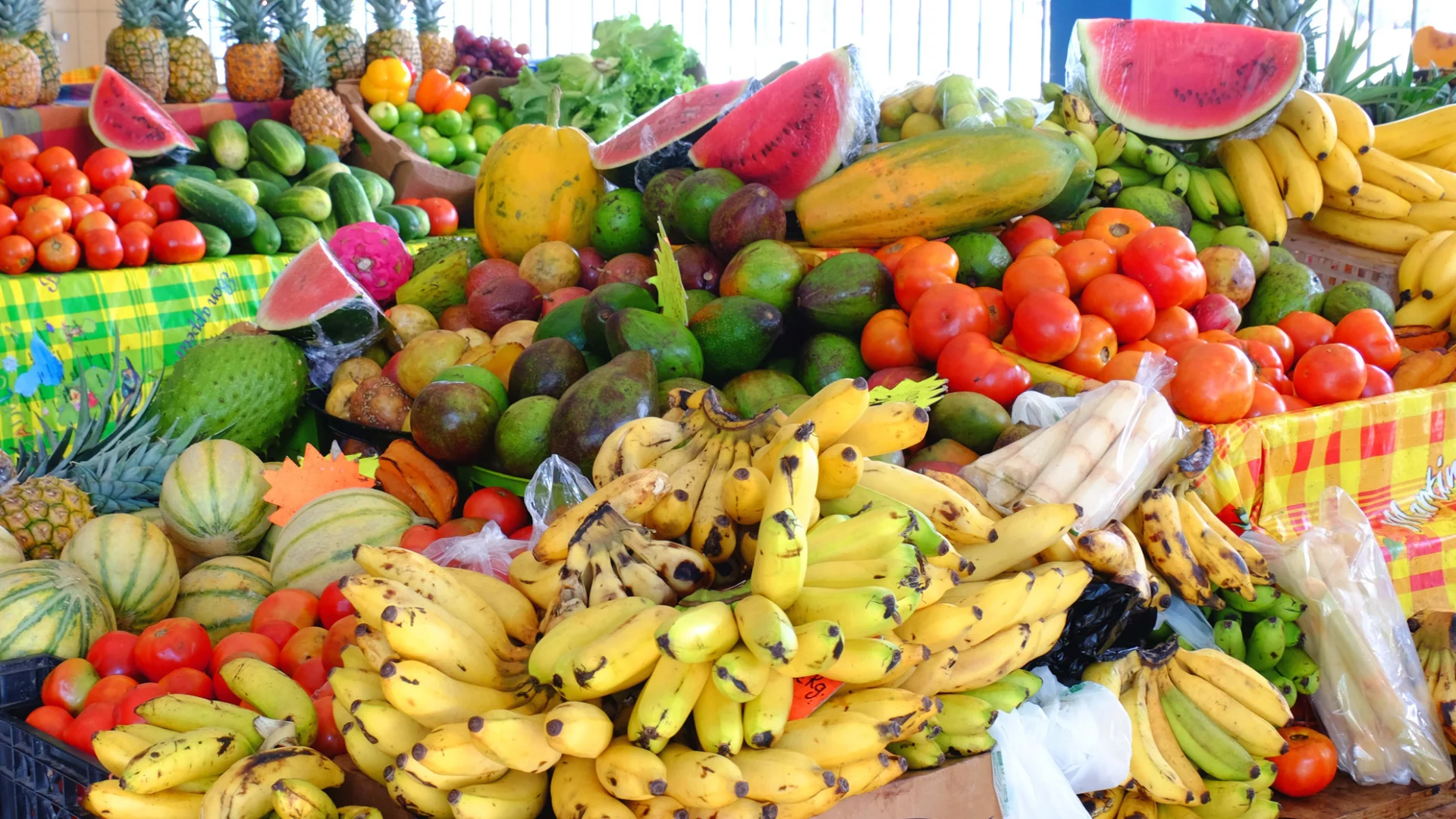 Marché Fruits et légumes Diamant