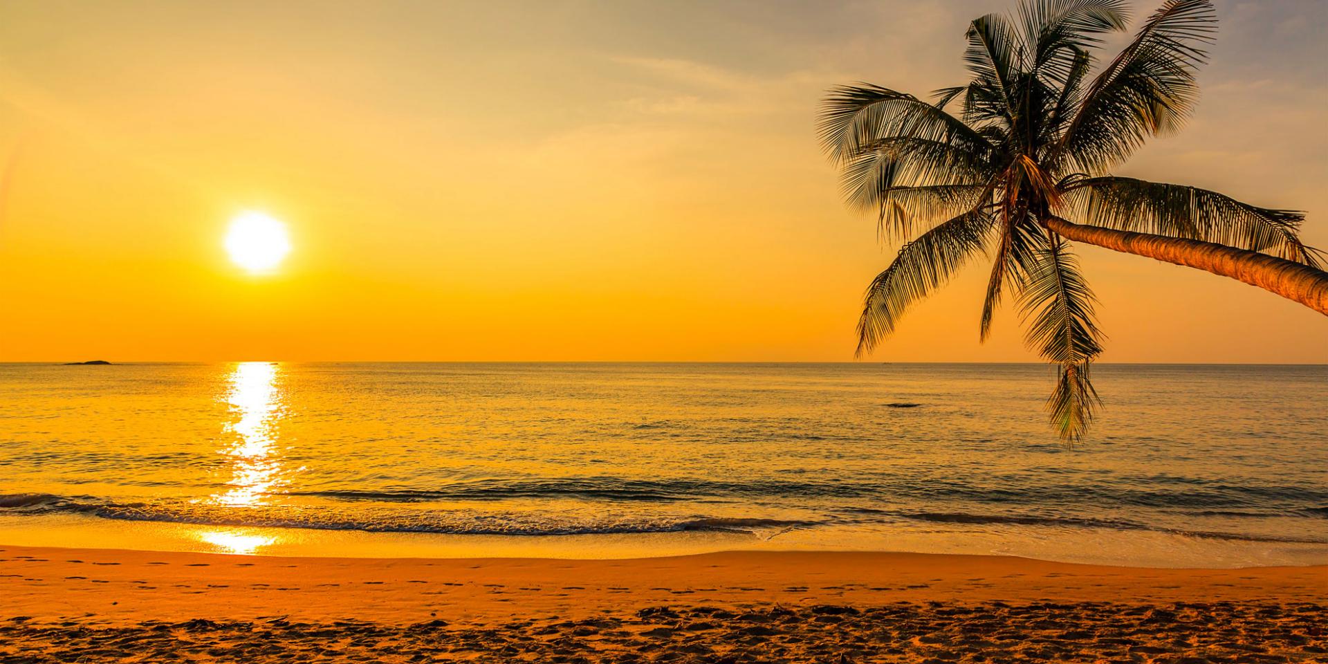 Coucher de soleil Plage Martinique