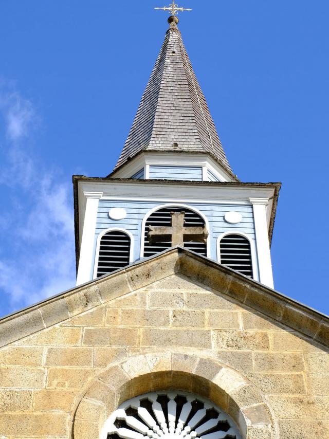 Église Notre-Dame-de-L'assomption Clocher Case-Pilote Martinique