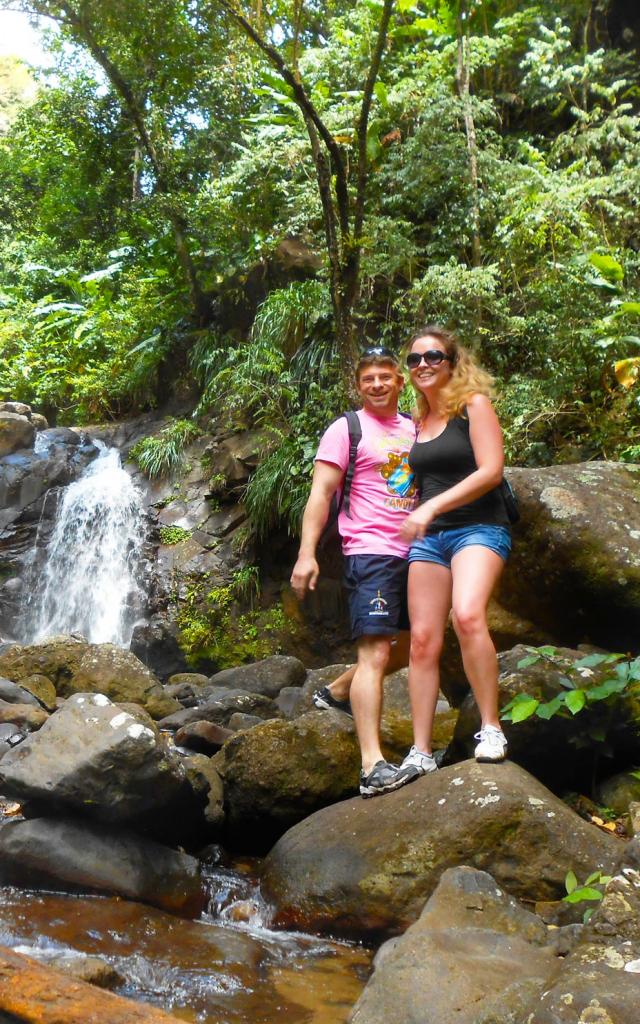 Hiking Didier Waterfall Fort-de-France Martinique