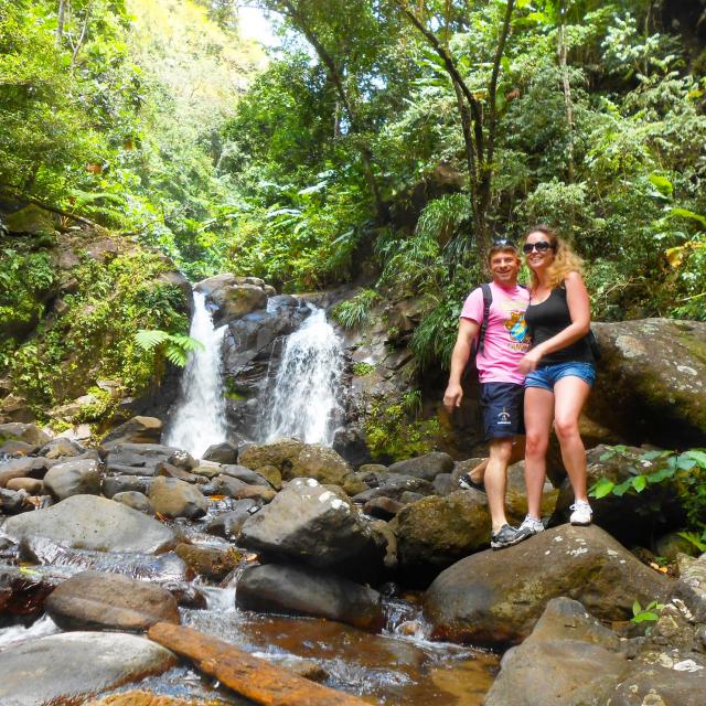 Hiking Didier Waterfall Fort-de-France Martinique