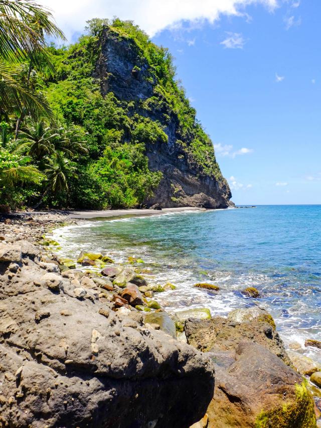 Plage Anse Couleuvre Prêcheur Martinique