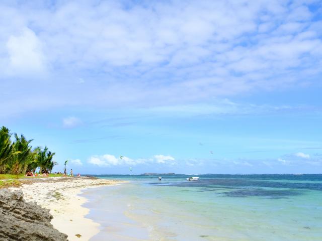 Plage de l'Anse Meunier Cap Chevalier Sainte-Anne Martinique