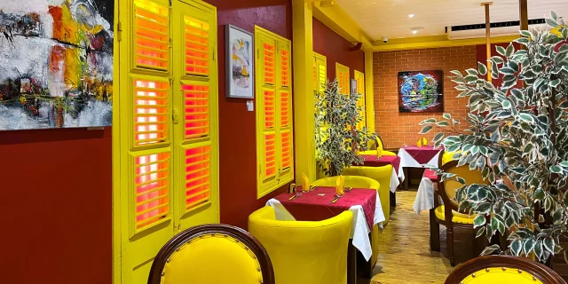 Salle Restaurant The Yellow Fort-de-France Martinique