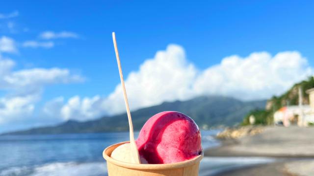 Glace Ziouka Glaces Carbet Martinique