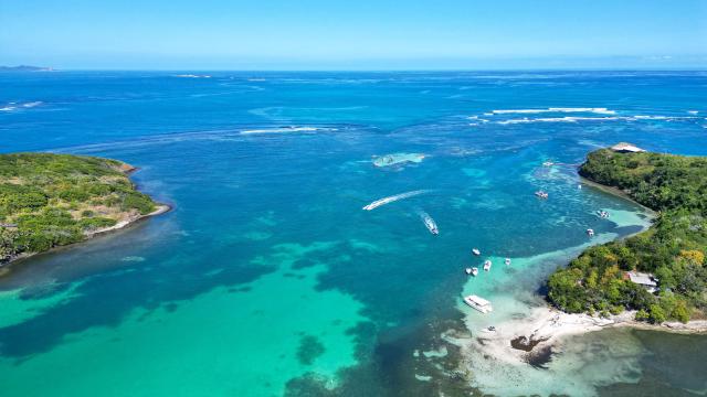 Baignoire de Joséphine Fond blancs Ilet Thierry François Martinique