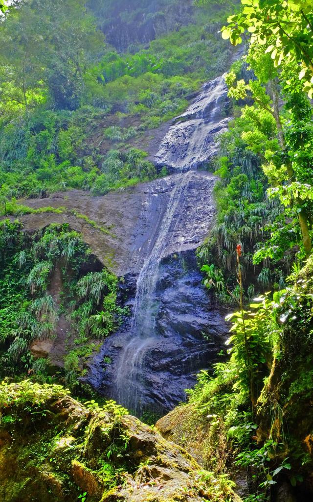 Waterfalls Couleuvre Prêcheur Martinique