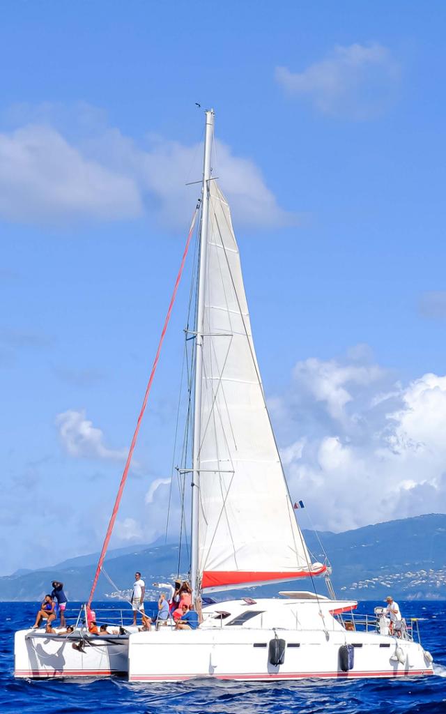 Catamaran Sailing Kokoumdo Trois-îlets Martinique