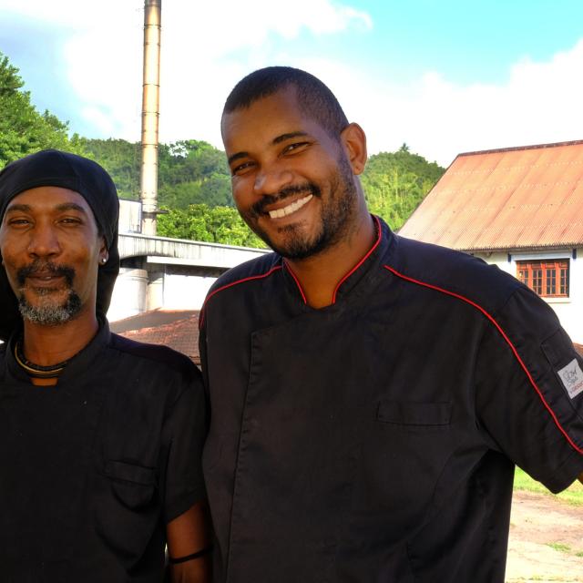 Chef Gilles Malidor Restaurant Moulin à cannes Distillerie Depaz Saint-Pierre Martinique