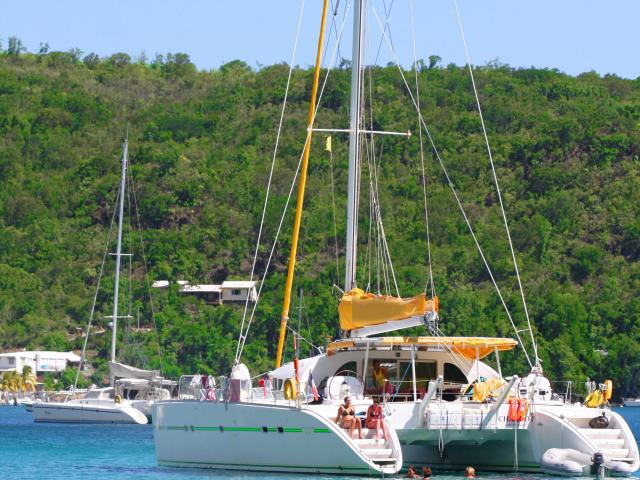 Catamaran Boat Martinique