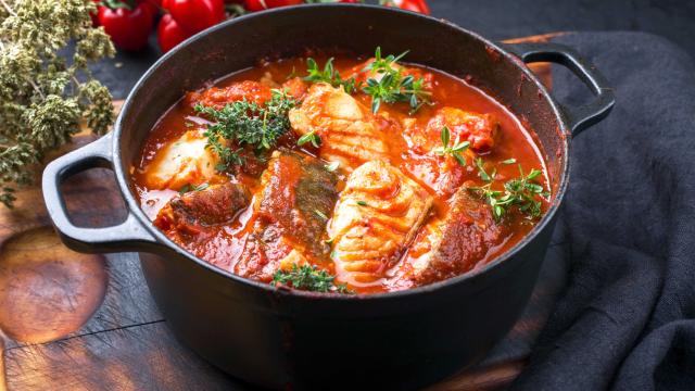 Court bouillon de poisson cuisine créole Martinique