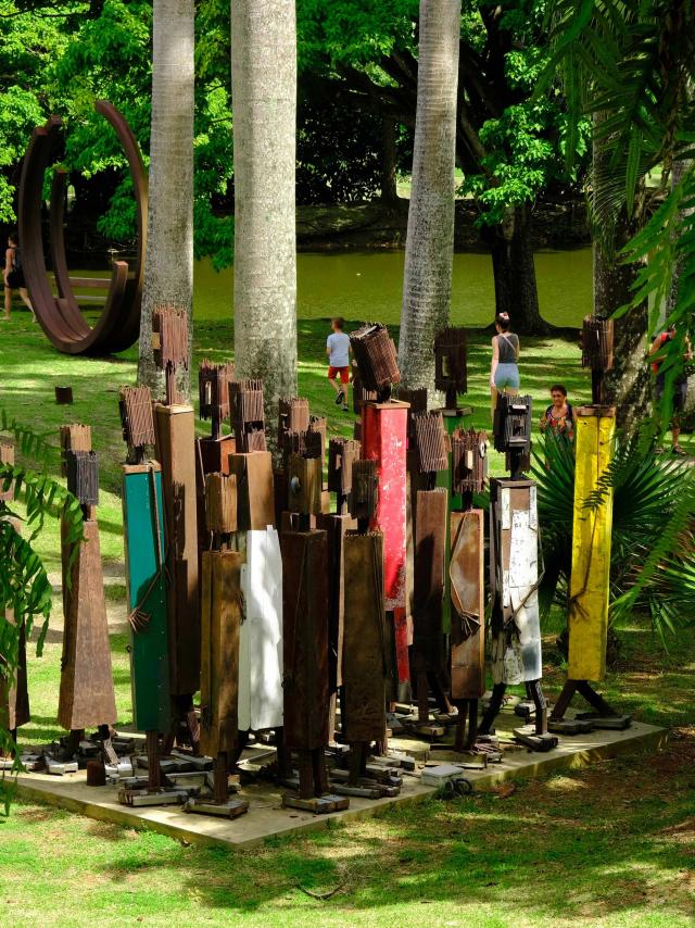 Garden Sculpture House Clément Francois Martinique