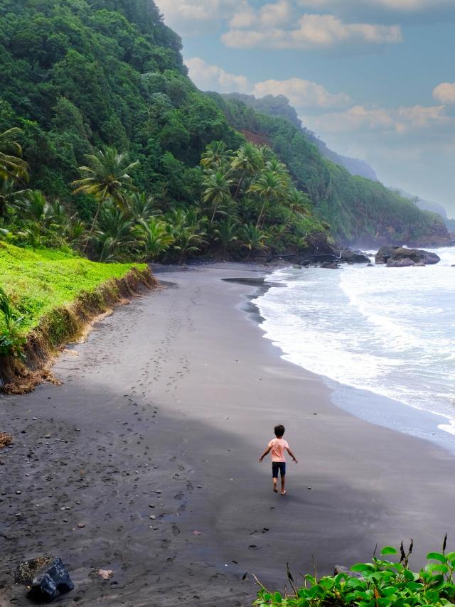 Plage de Sinaï Grand'Riviere Martinique