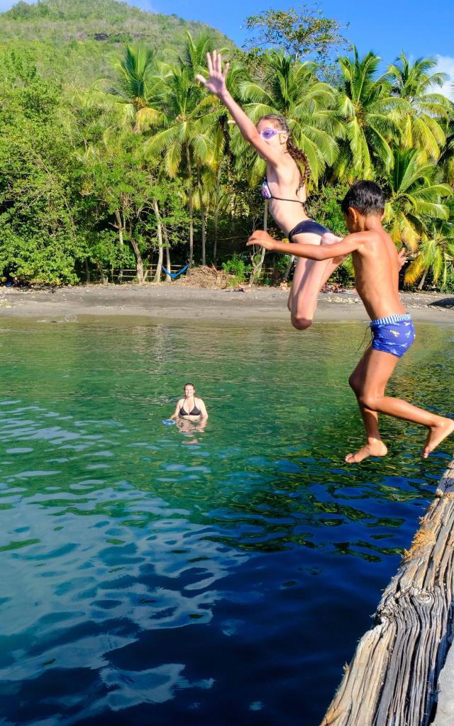 Ponton Plage Anse Noire Anses-d'Arlet Martinique