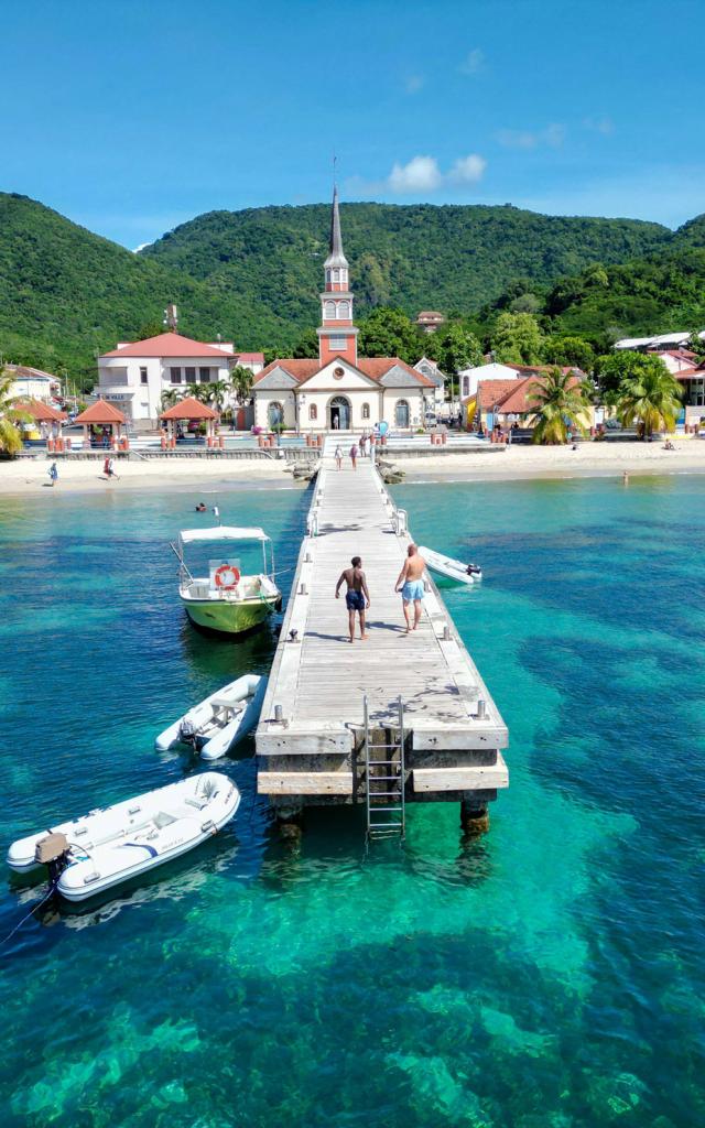 Anses d'Arlet Church Pontoon Martinique