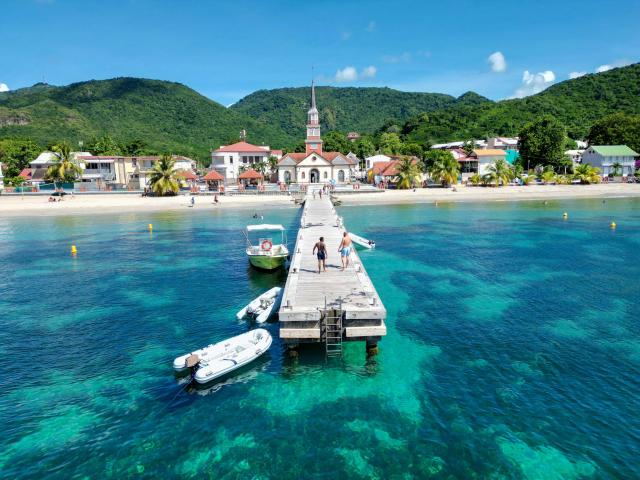 Ponton Église Anses-d'Arlet Martinique