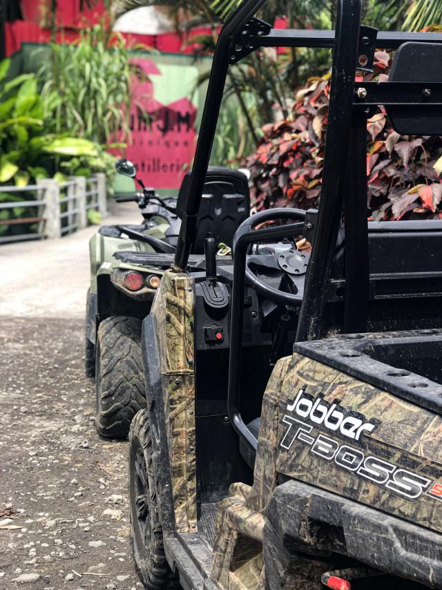 Distillery buggy ride JM Basse Pointe Martinique