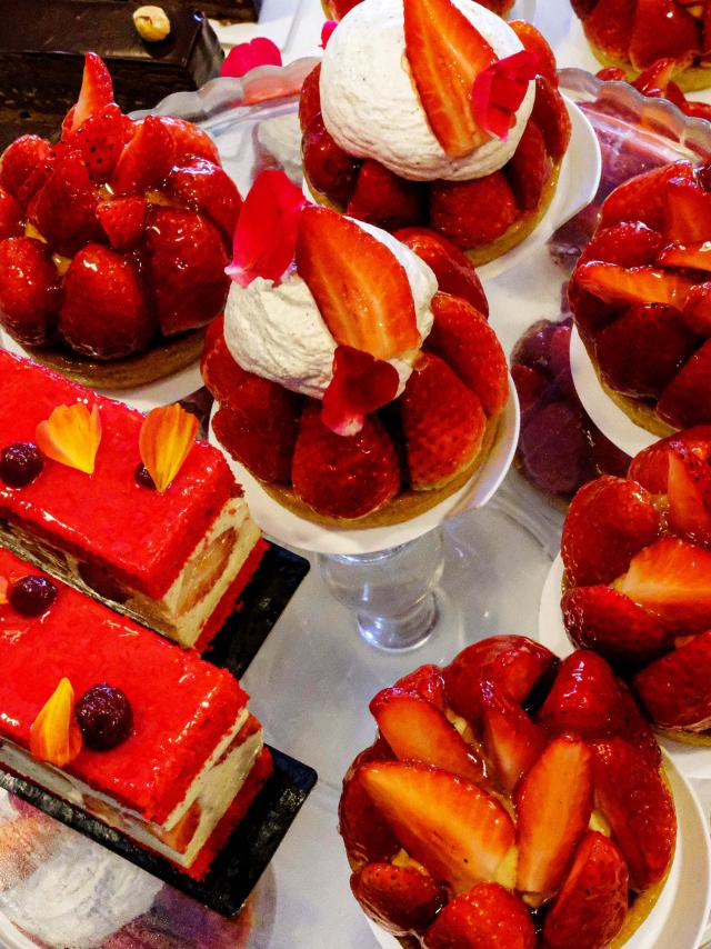 Tartes aux fraises La Pâtisserie Fort-de-France Martinique