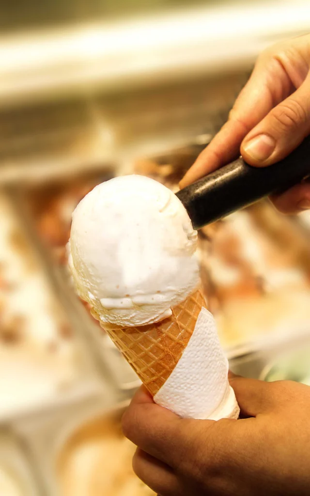 Glace manioc Ziouka Glaces Carbet Martinique