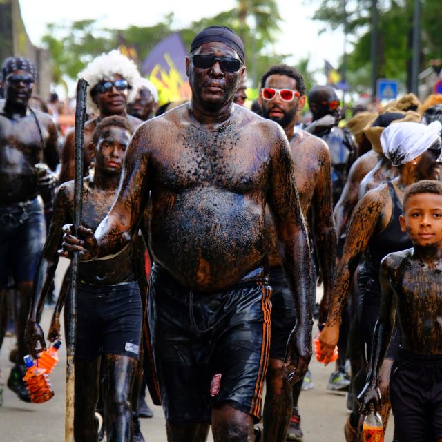 Neg gwo siwo Carnaval Fort-de-France Martinique