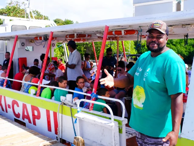 Judickaël Bateau Taxi Cap Sainte-Anne Martinique