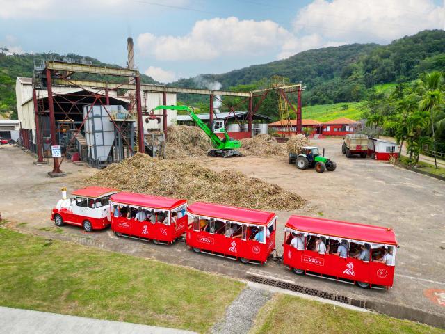 Visite en train Distillerie Maison La Mauny Rivière-Pilote Martinique