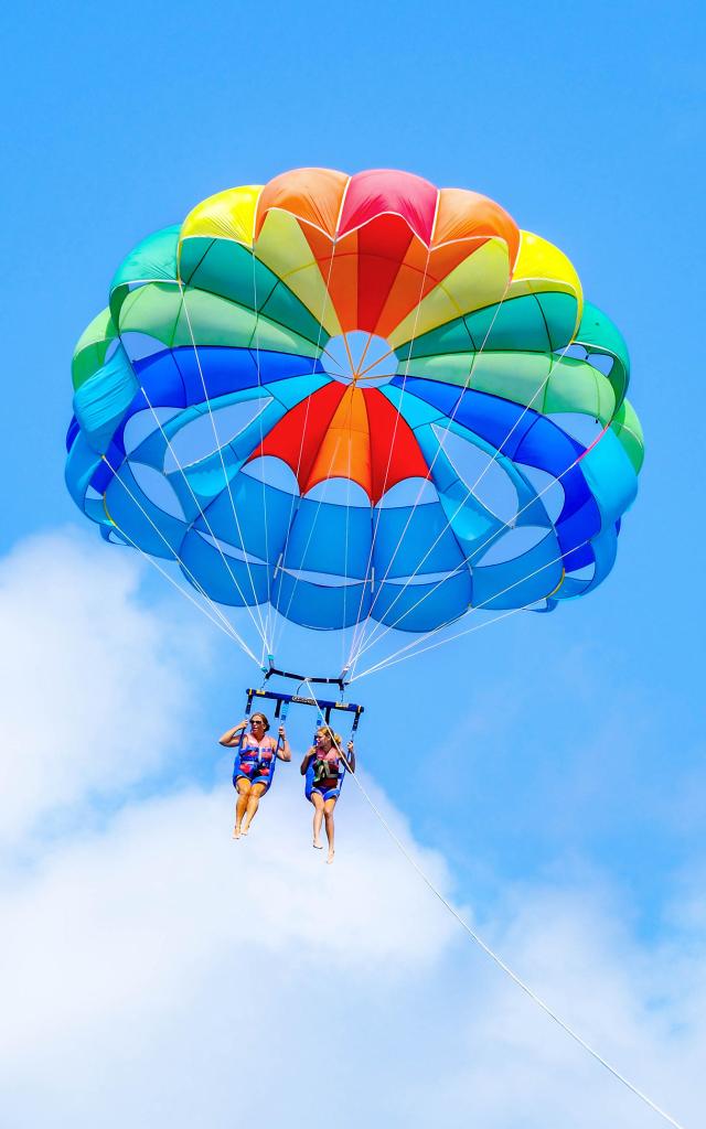 Parachute ascensionnel Cocofly Trois-îlets Martinique