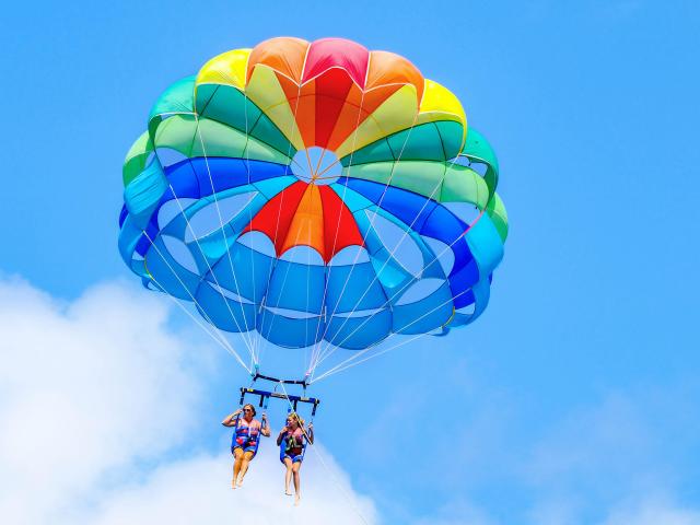 Parachute ascensionnel Cocofly Trois-îlets Martinique