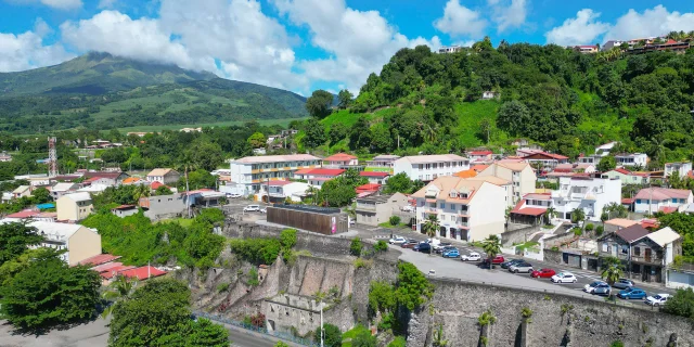 Montagne Pelée Ville Mémorial de la catastrophe de 1902 Musée Franck A.Perret Saint-Pierre Martinique