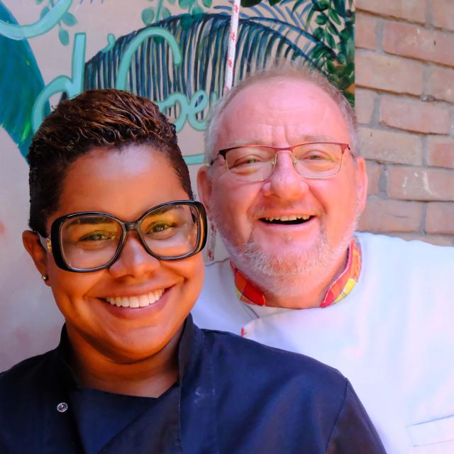 Chefs Anais Apanon et Franck Onfroy Pâtisserie O'coup d'coeur Trois-îlets Martinique