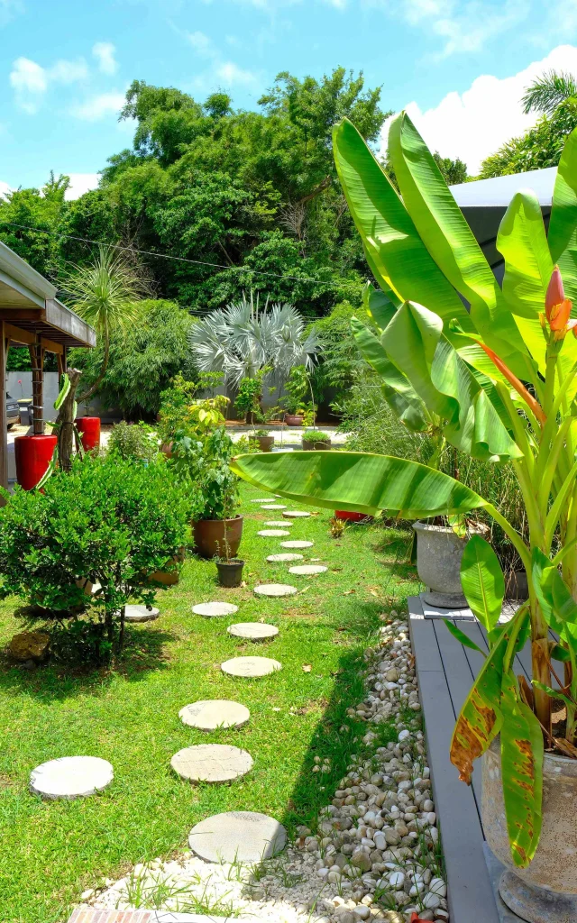 Jardin Ysnay Lamentin Martinique