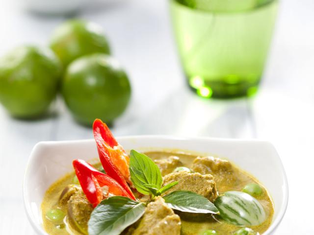 Curry vert de poulet Recette Martinique