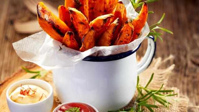 Frites de patate douce Recette Martinique