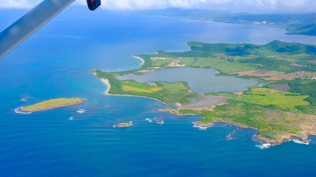 Ilet Cabrit Les Salines Acf Aviation Lamentin Martinique