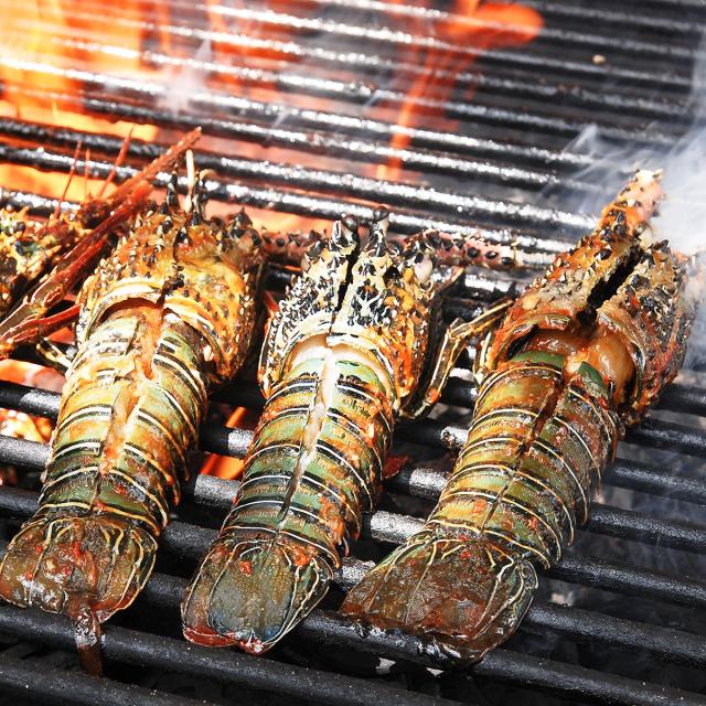 Langoustes grillées Recette Martinique