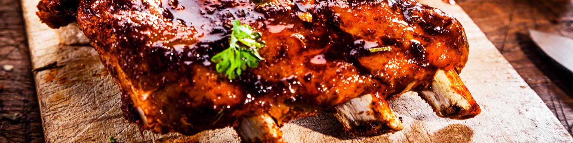 Ribbs grillés sauce BBQ Recette Martinique