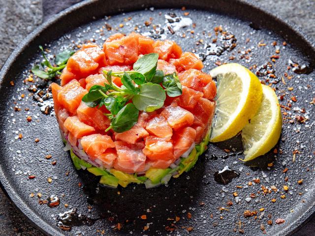 Tartare saumon avocat Recette Martinique