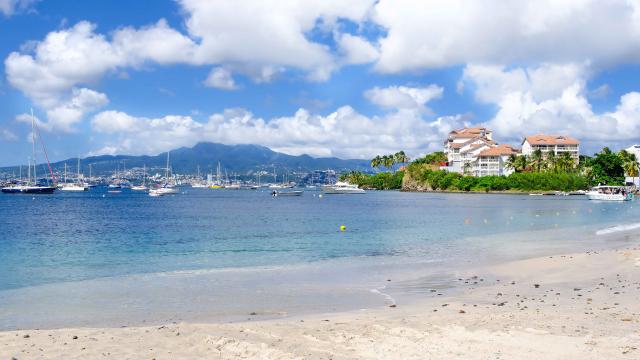 Plage de l'Anse Mitan Trois-îlets Martinique