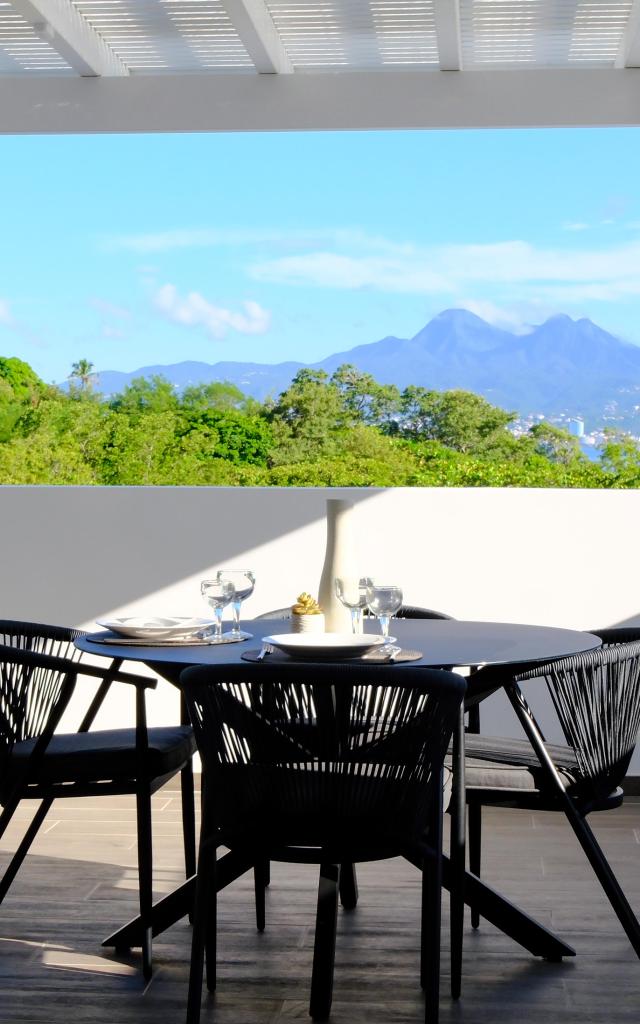 Terrasse Domaine de l'anse Mitan Trois-Îlets Martinique