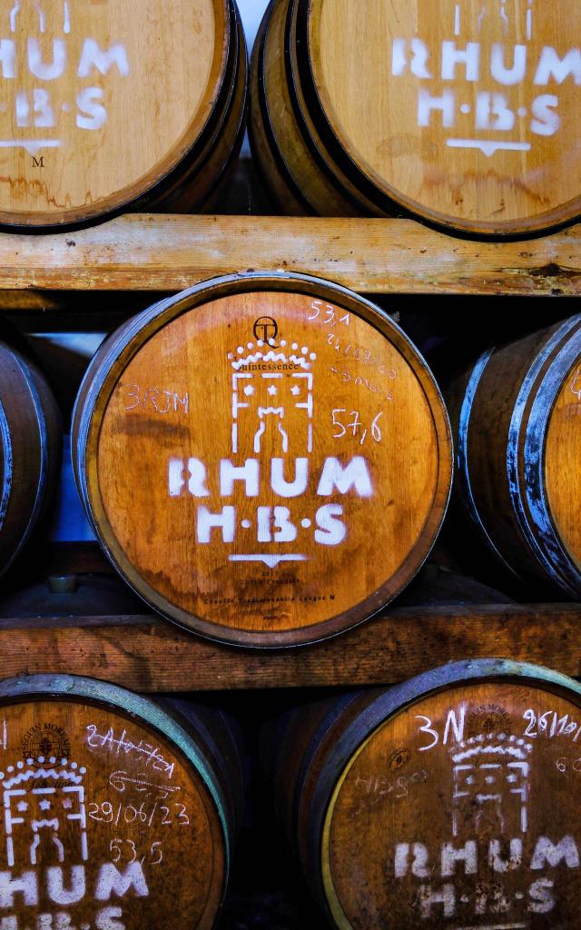 Fûts Rhum Distillerie HBS Habitation Beauséjour Grand rivière Martinique