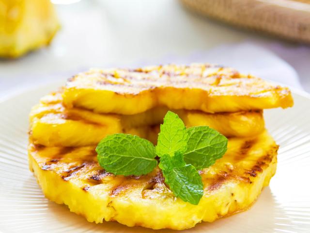 Ananas rôti Recette Martinique