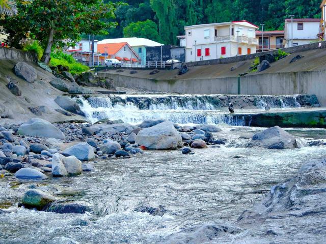 Rivière Ville de Grand'rivière Martinique