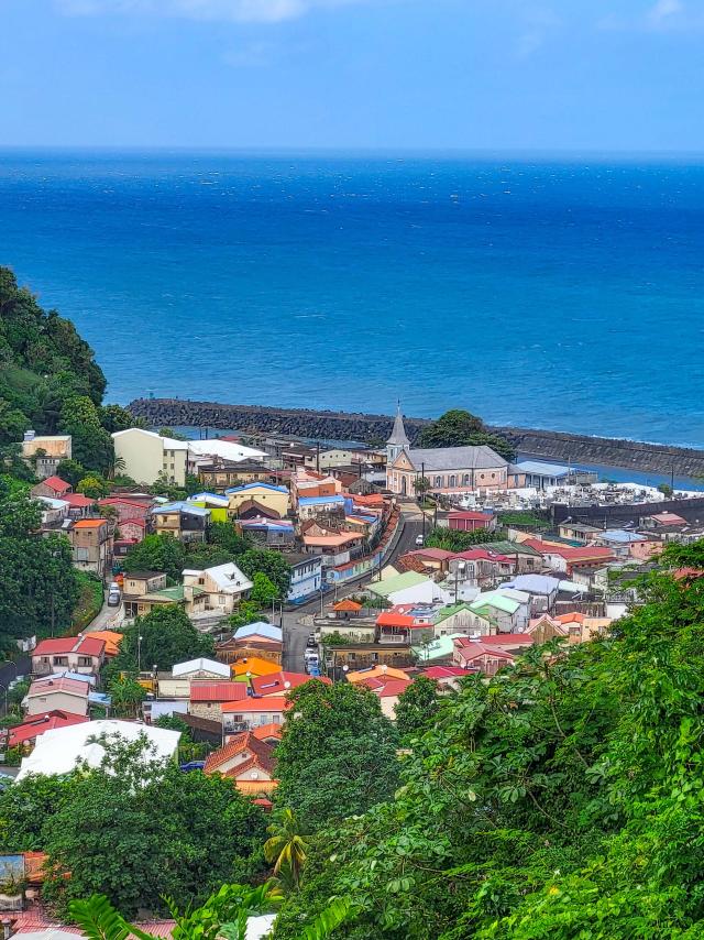 Ville de Grand'rivière Martinique