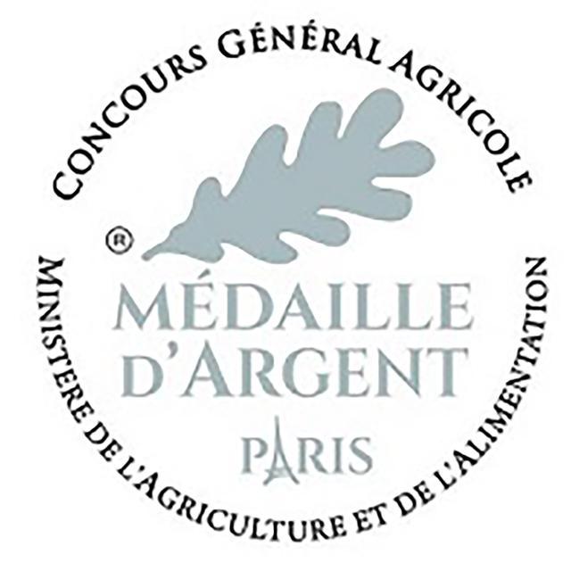 Medaille Argent Concours Agricole Paris