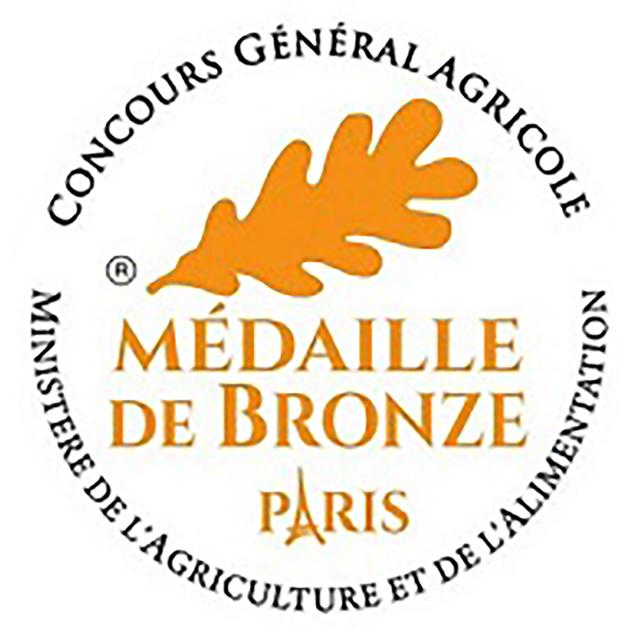 Medaille Bronze Concours Agricole Paris