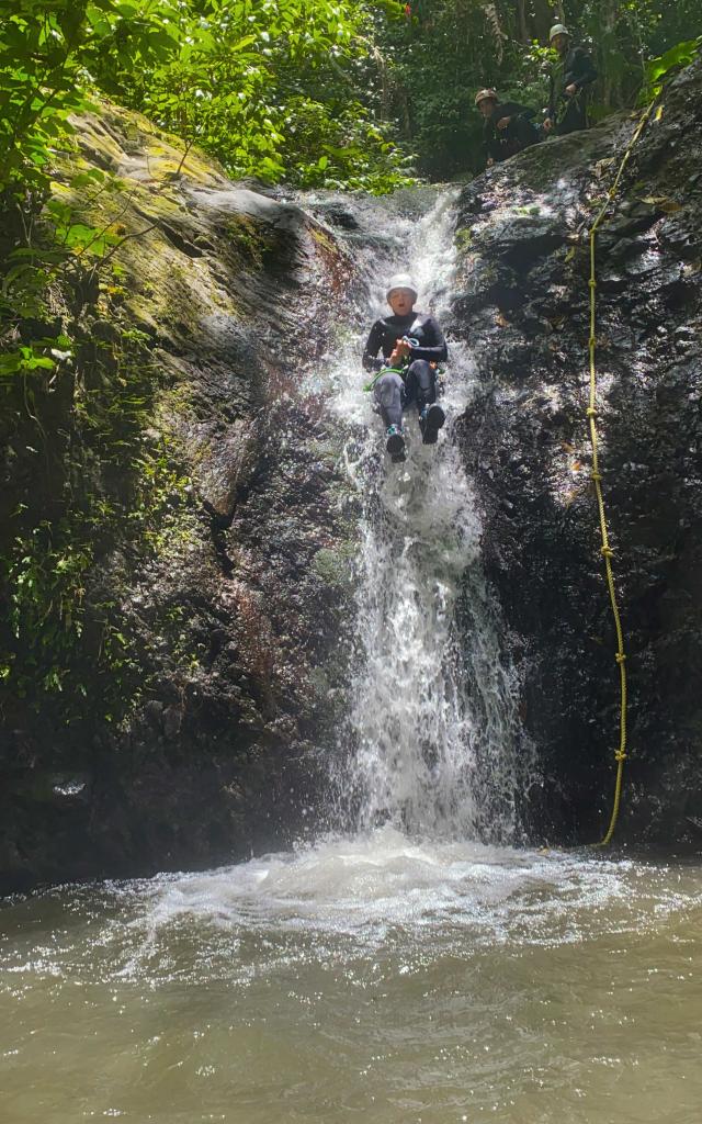 Canyoning Rivière Mitan Bureau de la randonnée et du canyoning Morne-Vert Martinique