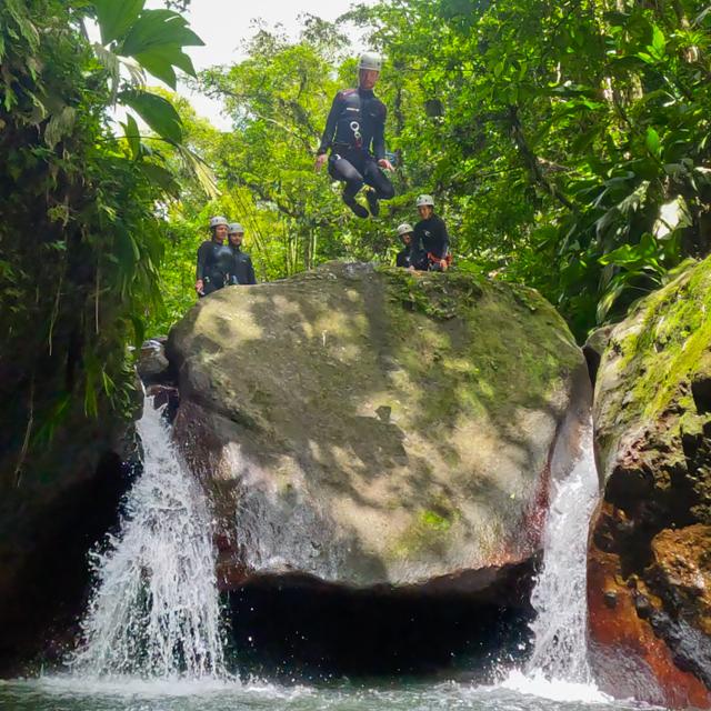 Canyoning Absalon Bureau de la randonnée et du canyoning Fort-de-France Martinique