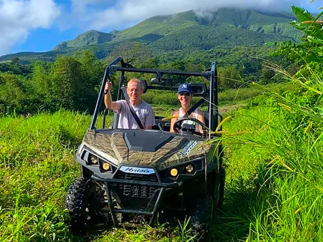 Rando Buggy Montagne Pelée Martinique buggy Trial caraïbe Basse-Pointe Martinique