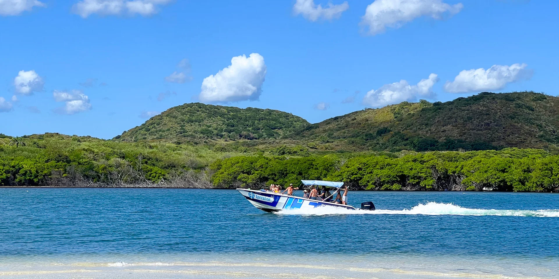 Bateau Bébêche Sainte-Anne Martinique